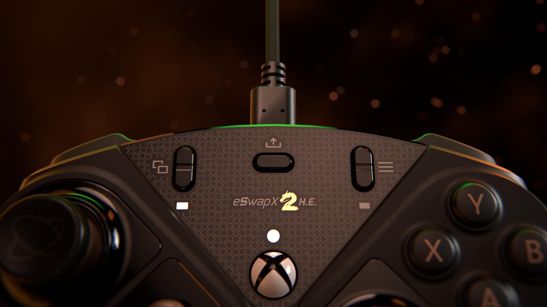 Thrustmaster ESWAP X2 H.E – Manette de jeu Esport modulaire avec sticks Hall Effect H.E.A.R.T. anti-drift – Compatible Xbox Series X|S, Xbox One et PC