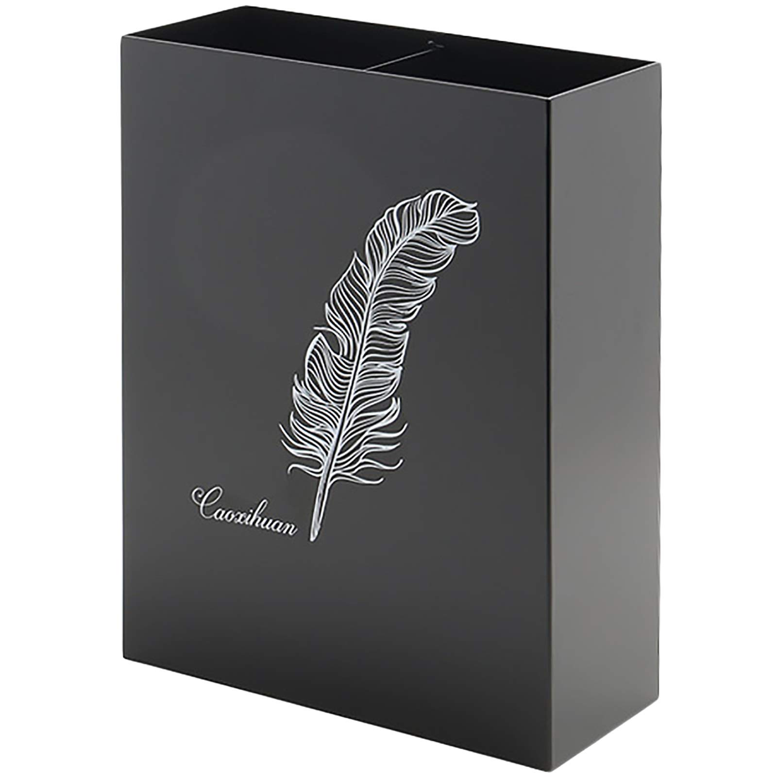 Porte-parapluie de bureau en métal noir LUNEZY pour canne et entrée