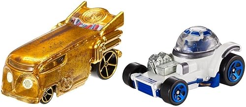 Hot Wheels Coche de personajes de Star Wars (paquete de 2) #2