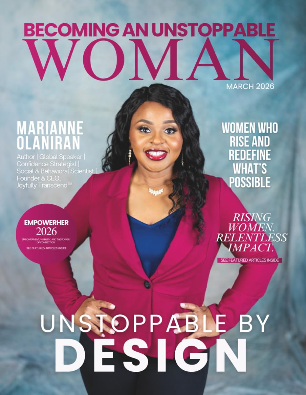Becoming An Unstoppable Woman Magazine: March 2026 Edition