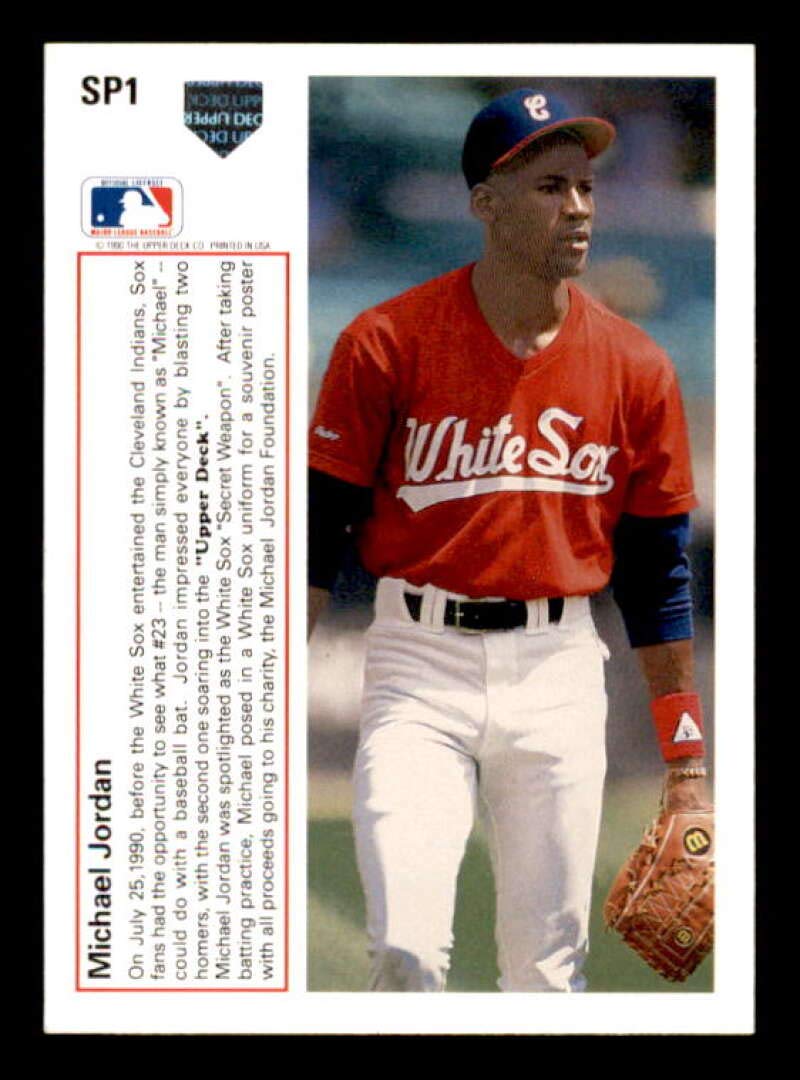 マイケルジョーダンMLBルーキーカード1991年 Amazon.com: Michael Jordan SP Baseball Rookie Card 1991