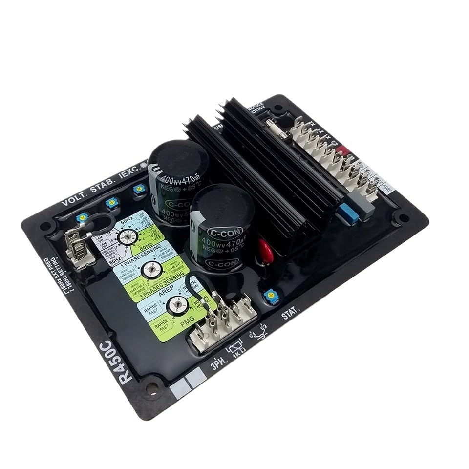 Régulateur de tension automatique R450C pour alternateur et générateur électrique