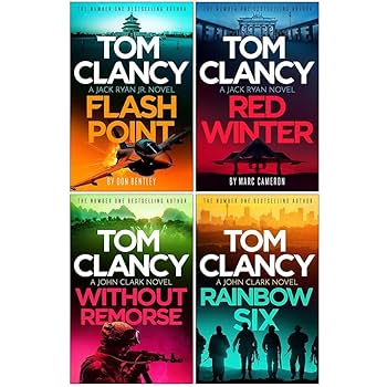 Tom Clancy Series 4 Books Collection Set By Don Bentley