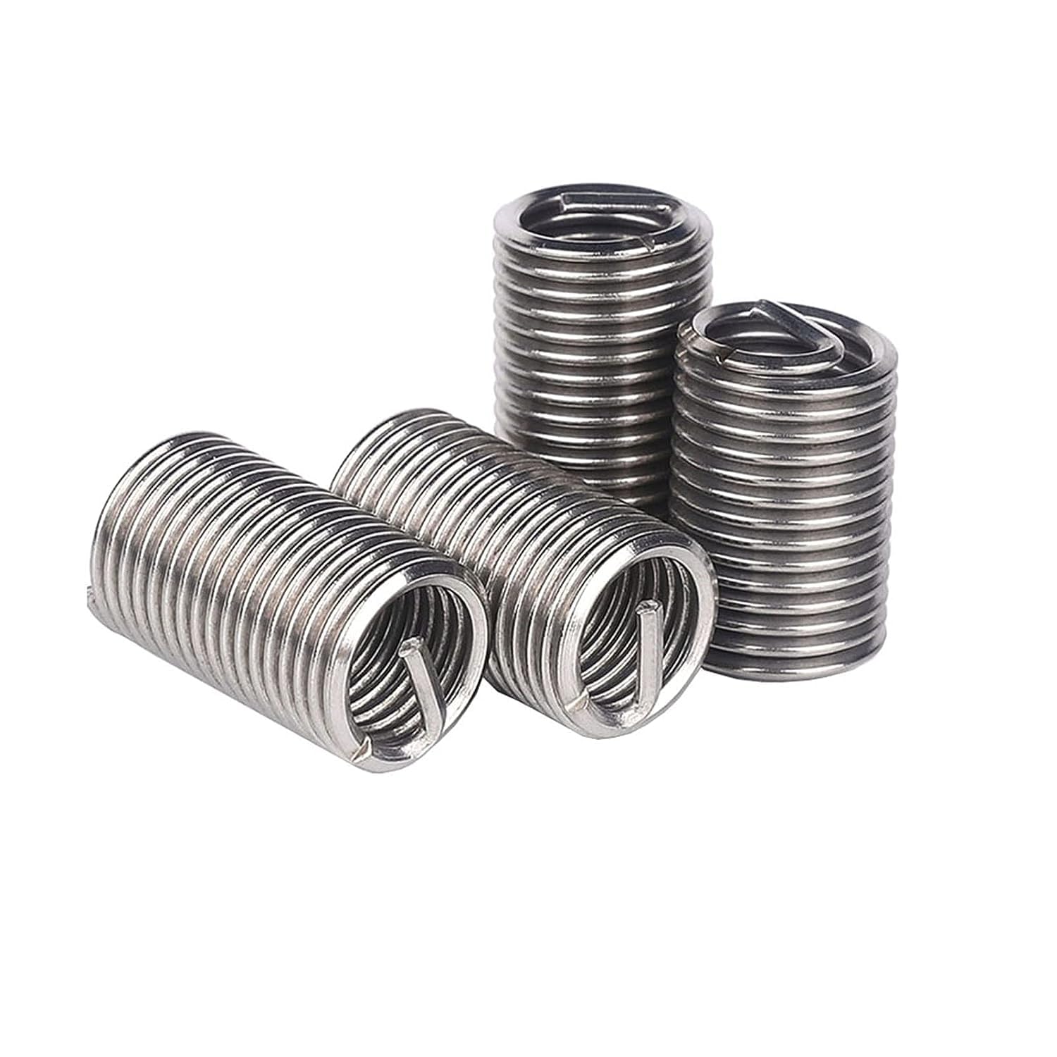 1-20Pcs M1.6-M24 Stainless Steel Helical Screw Thread Repair Insert, Sleeve Bushing(M18x2.5x3D(2Pcs))