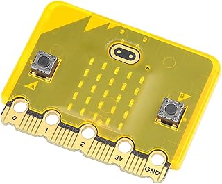 ELECFREAKS microbit V2 Protective Case Simple Frosted Case, Easy to Installation for BBC Micro:bit Board Orange