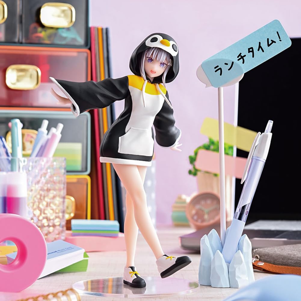 Amazon.com: QAHEART Emilia Figure Re 0 Statue Model, 20cm Penguin