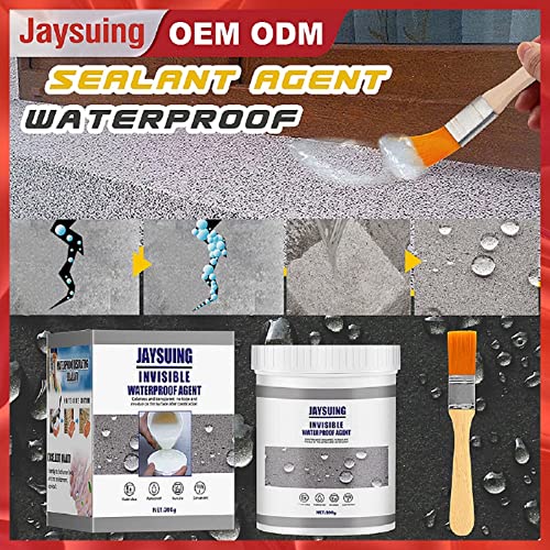Waterproof Sealing Glue Set, Repair and Seal Cracks, Premium Polyurethane Construction Adhesive Spray Rubber Sealant Coating for Repairing Joints, Pipes, Drains, Roofs, Windows (100G)