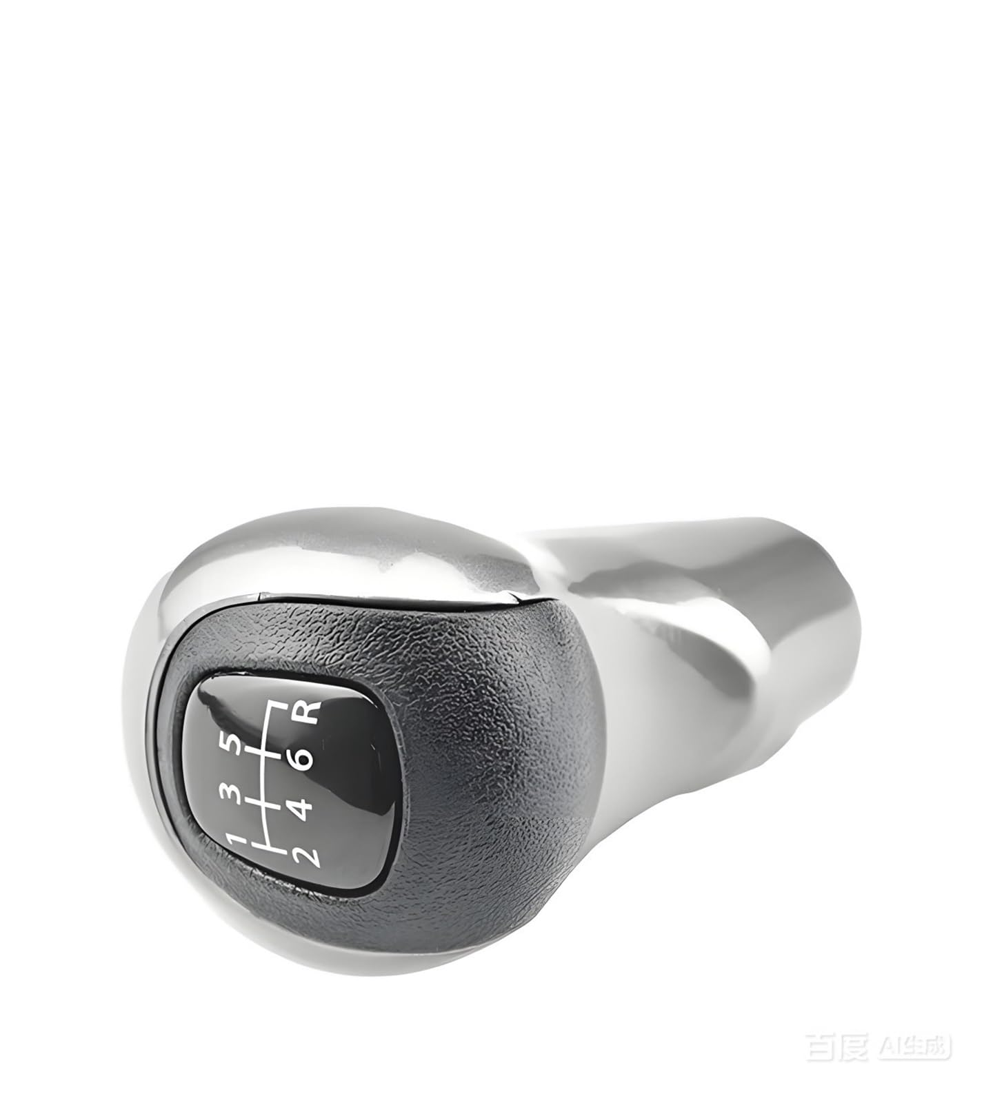 Grozzy Universal Shifter Handle Gear Shift Knob Replacement 54102-SNA-A01 for Honda for Civic DX EX LX 2006 2007 2008 2009 2010 2011(Silver)
