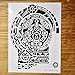 Maui Tattoos,2-Sheet Extra Large Temporary Tattoo Similar the Rock Arm Chest Big Totem Body Maori Tattoos Sticker for Men Women Makeup Waterproof Fake Tattoo