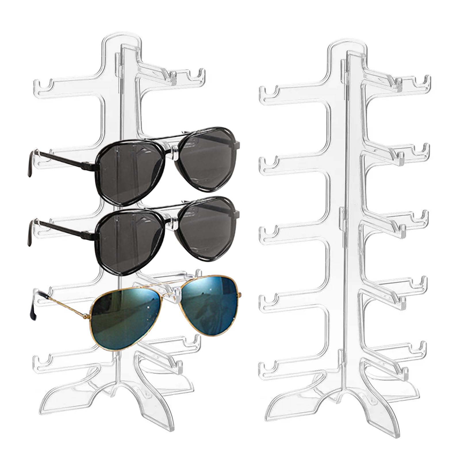 TOPBATHY Porte-Lunettes Doublé De Peluche Porte-Lunettes Étui À Lunettes Porte-Lunettes De Soleil Porte- Support Pour Bureaux Tables De Chevet