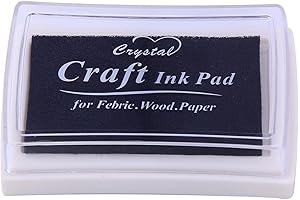 YPSelected Black Premium Ink Stamp Pad for Rubber Stamps
