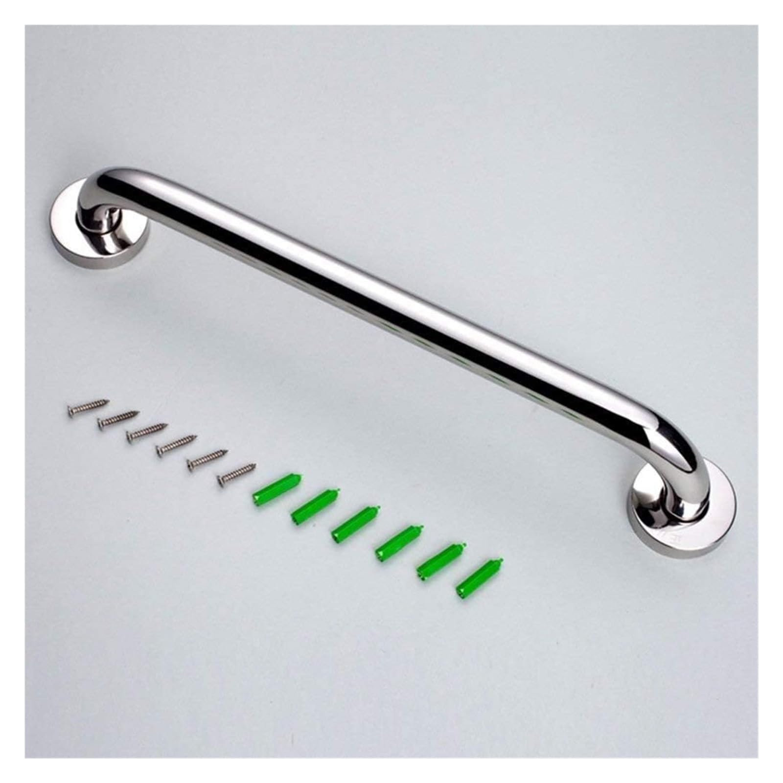 Maniglioni di Sicurezza per Bagno, Maniglioni di Sicurezza Cromati per Vasca da Bagno, Maniglia Antiscivolo per WC E Doccia per Disabili, Portasciugamani per WC Auxi/30 Cm