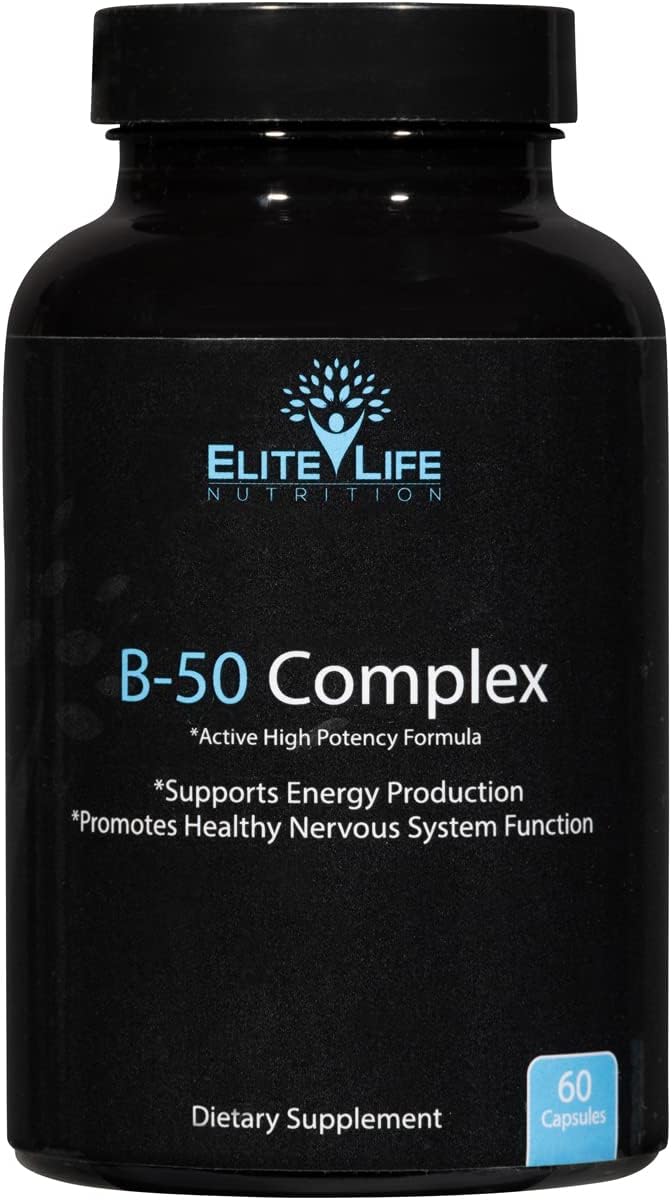 Super Active B Complex Pure B50 Complex Vitamins