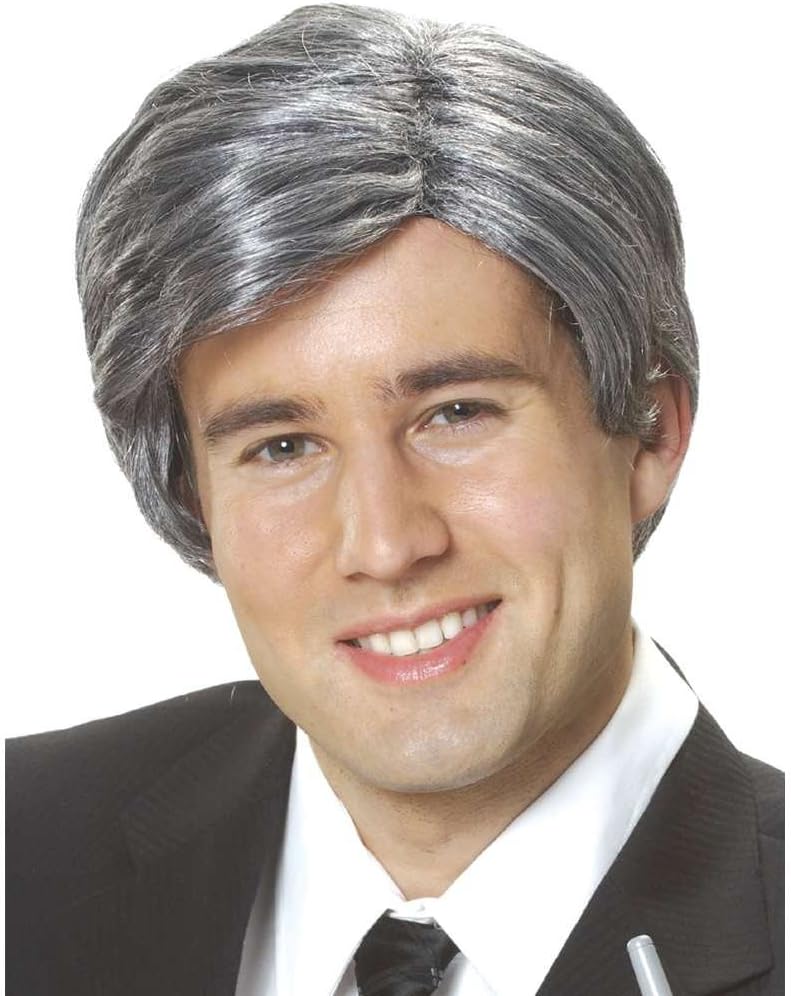 Men's Silver Fox Wig