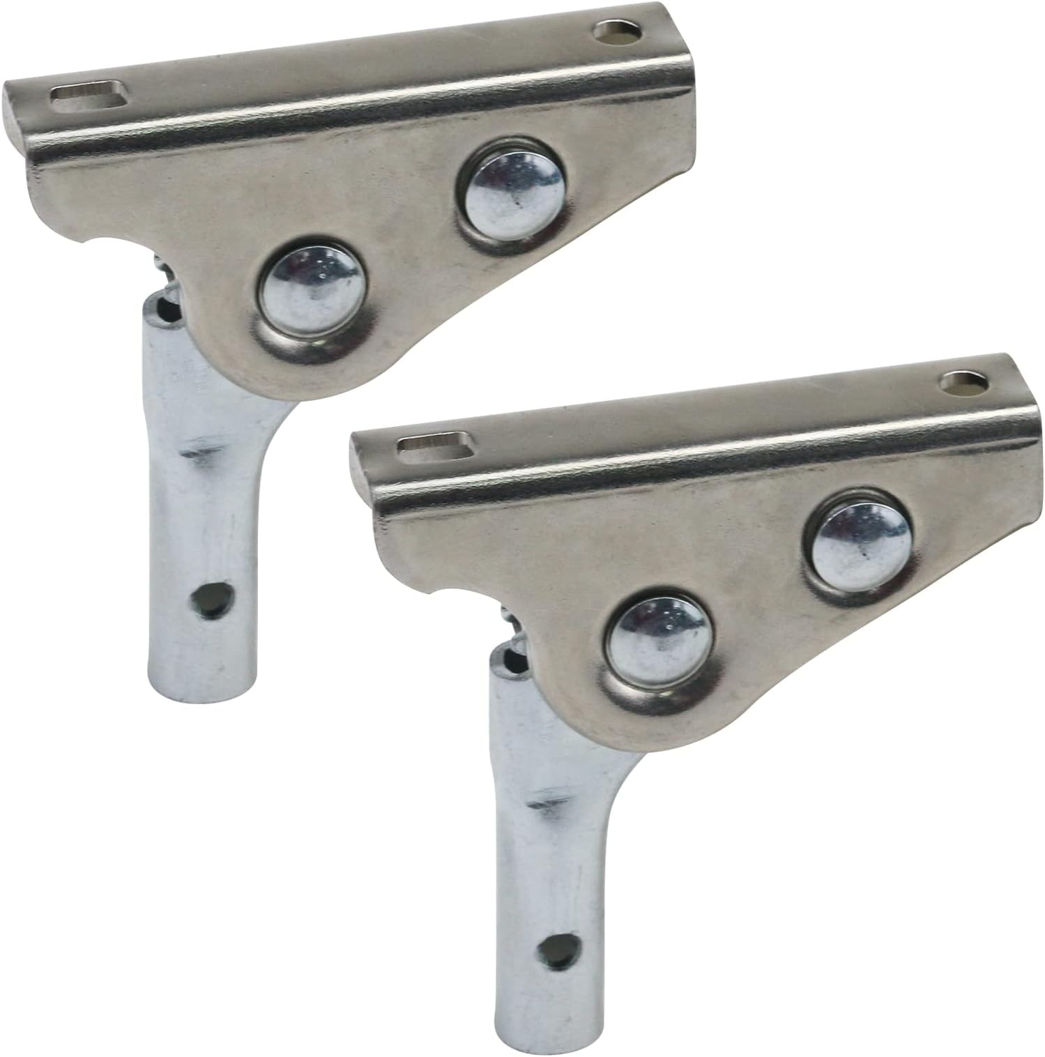 Antrader Folding Sofa Hinge Japan Tatami Joint Hinges Screw Hole Type Adjustable Connector 180 and 5 Gears Steps Ratchet Hinges 2pcs