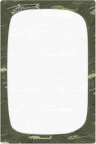 Miniatura 9 de Sábanas de tela de araña para cuna, suaves, transpirables, ajustables, para cuna de bebé, para niñas y niños, 52 x 28 x 9 pulgadas