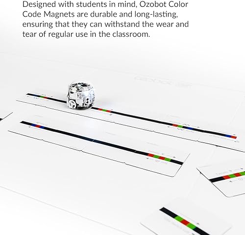Miniatura 6 de Ozobot Kit de movimiento especial de imanes de código de color herramienta de aprendizaje de codificación interactiva para niños a partir de 3 años,