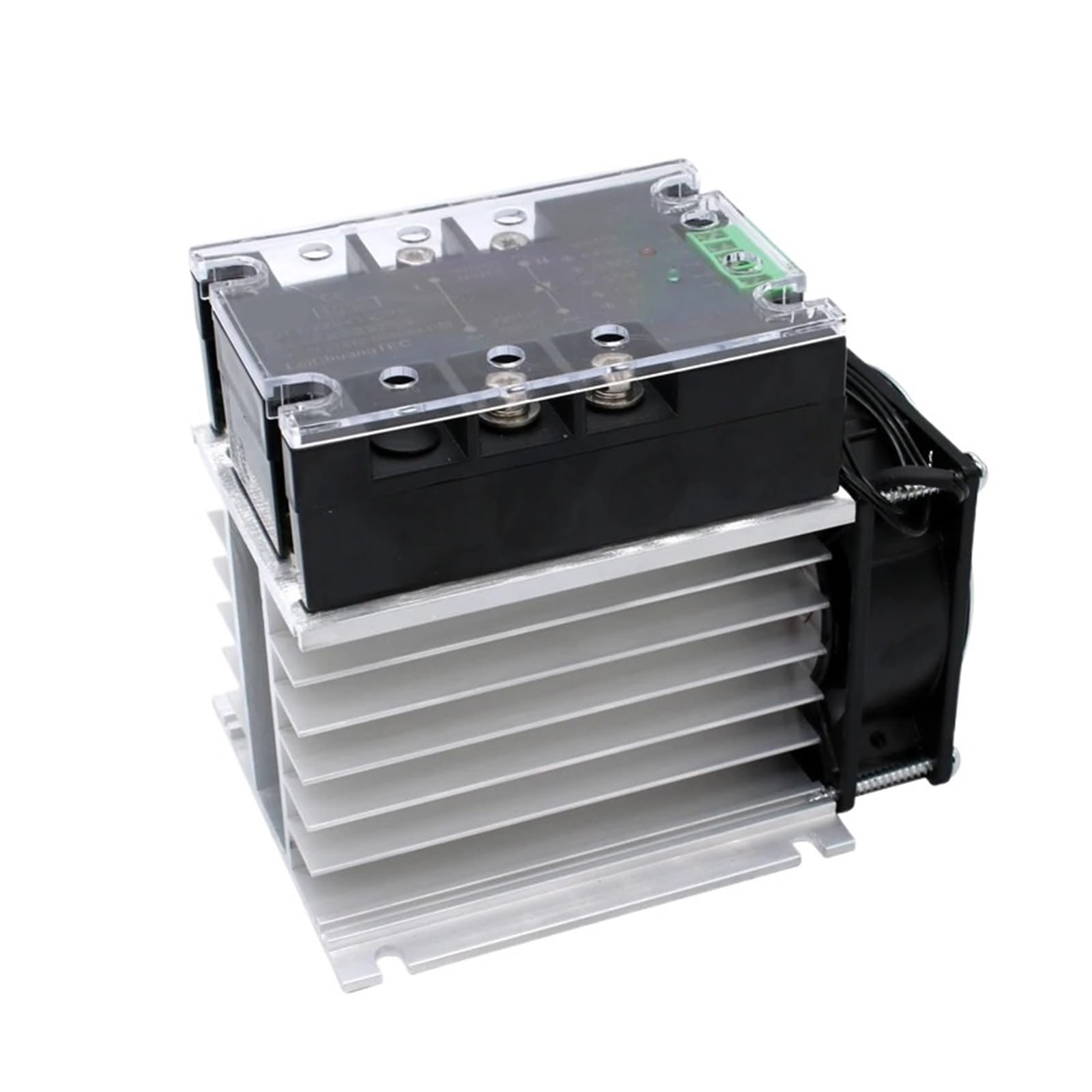 Relè a stato solido Modulo regolatore di tensione CA monofase con isolamento completo migliorato 220V 380V 100A 120A Modulo regolatore di potenza con dissipatore di calore(120A,220V)