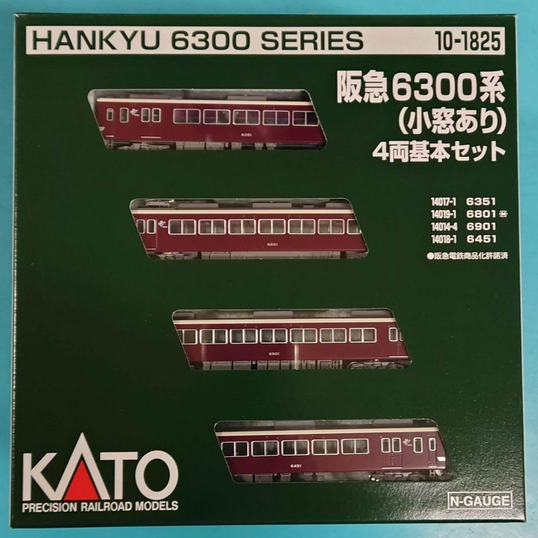 KATO 10-1825 阪急6300系小窓あり4両基本セット KATO 10-1825