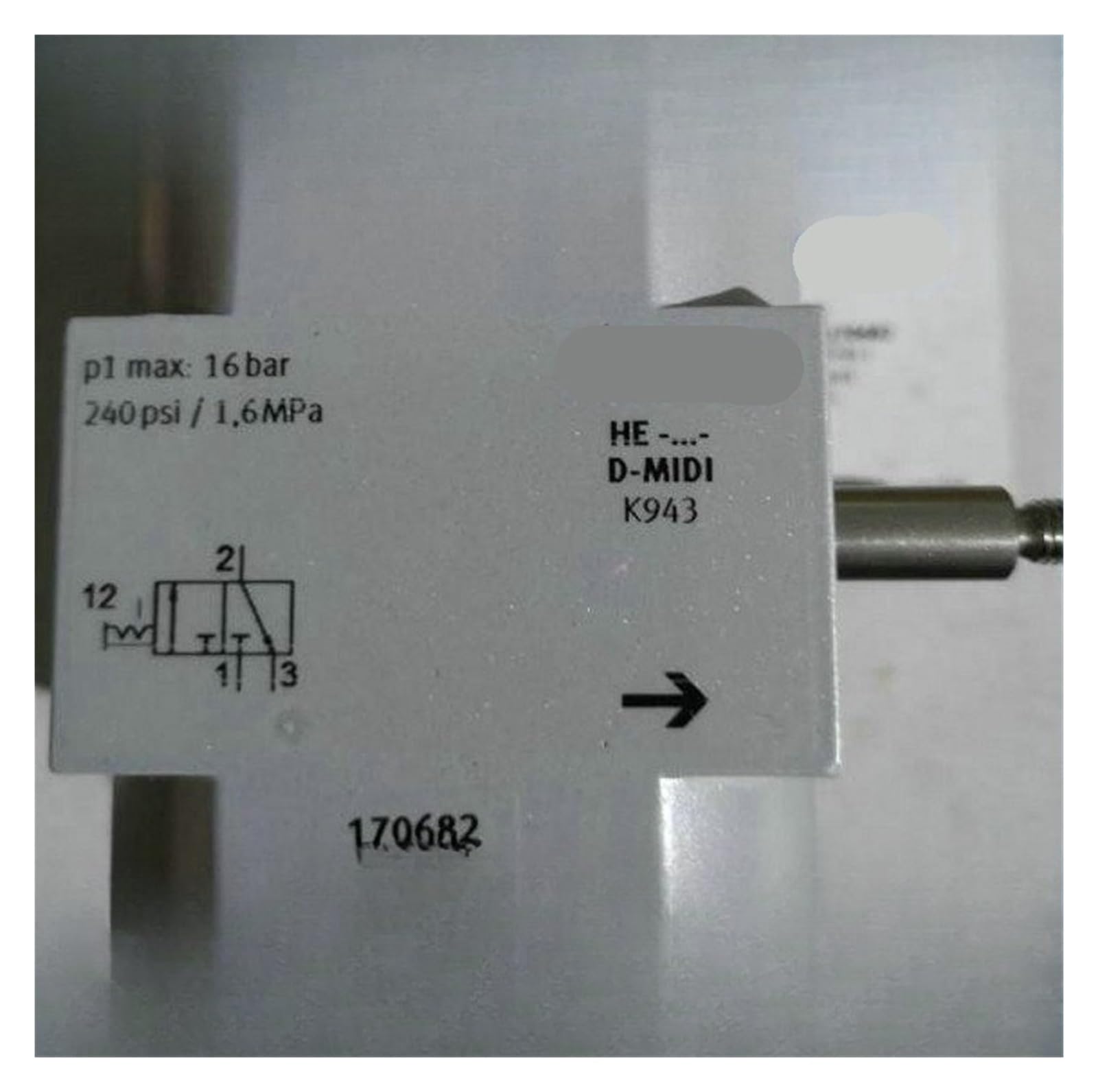 NACODLUL HE-D-MIDI 170682 air source switch, start valve