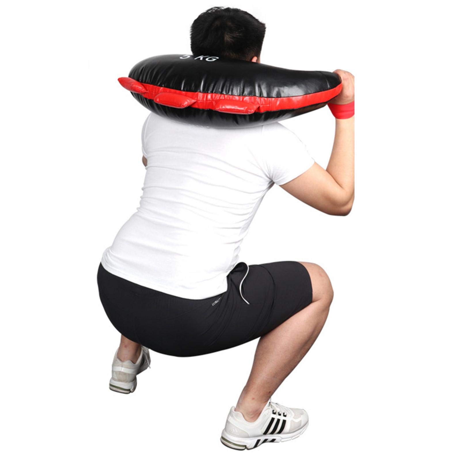 Power Sandbags - Sacco di sabbia bulgaro in pelle PU resistente, vuoto, ideale per la muscolatura, fitness, allenamento, , allenamento fisico