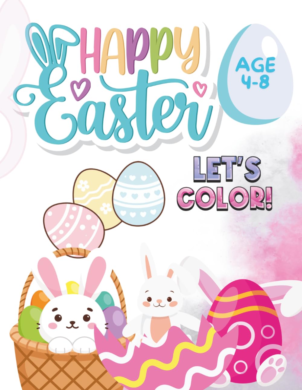 EASTER COLORING BOOK: Easter" coloring book for children aged 4 to 8