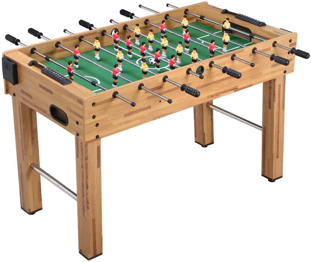 Popamazing Deluxe Foosball Table Football Soccer Indoor Outdoor Gaming Games Play Arcade Sports Fun