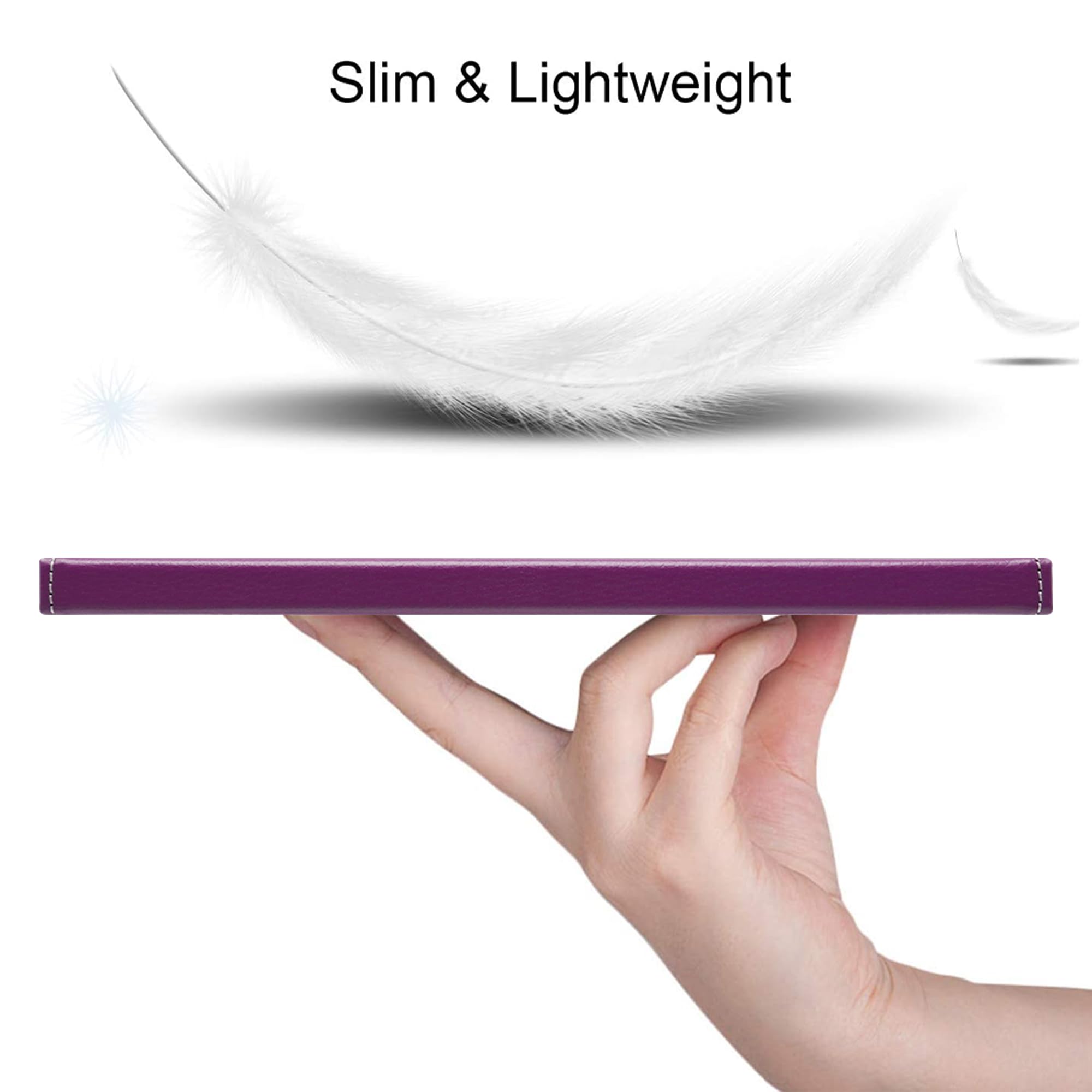 JRTAL 360°Rotation Housse Rotatif étui Coque Avec Rabat/Stand De