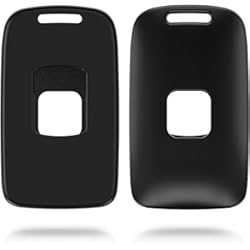 Funda Llave Renault Clio kwmobile Funda para Mando Compatible con Renault Renault Llave de Coche Smart Key de 4 Botones (Solo Keyless Go)- Carcasa Protectora Llave de Coche - Negro Mate