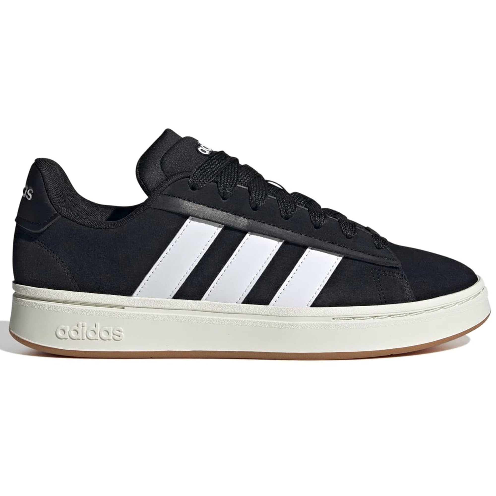 adidas Men's Grand Court Alpha Shoes, core Black/FTWR white/GUM10, 4.5 UK