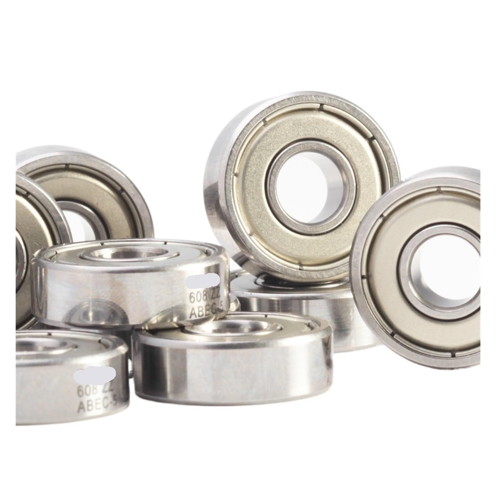 Abgedichtete Lager, 608ZZ Lager 8x22x7 mm (10 Stück) ABEC-5 Skate Kinderwagen Miniatur 608 ZZ Kugellager 608Z 2Z