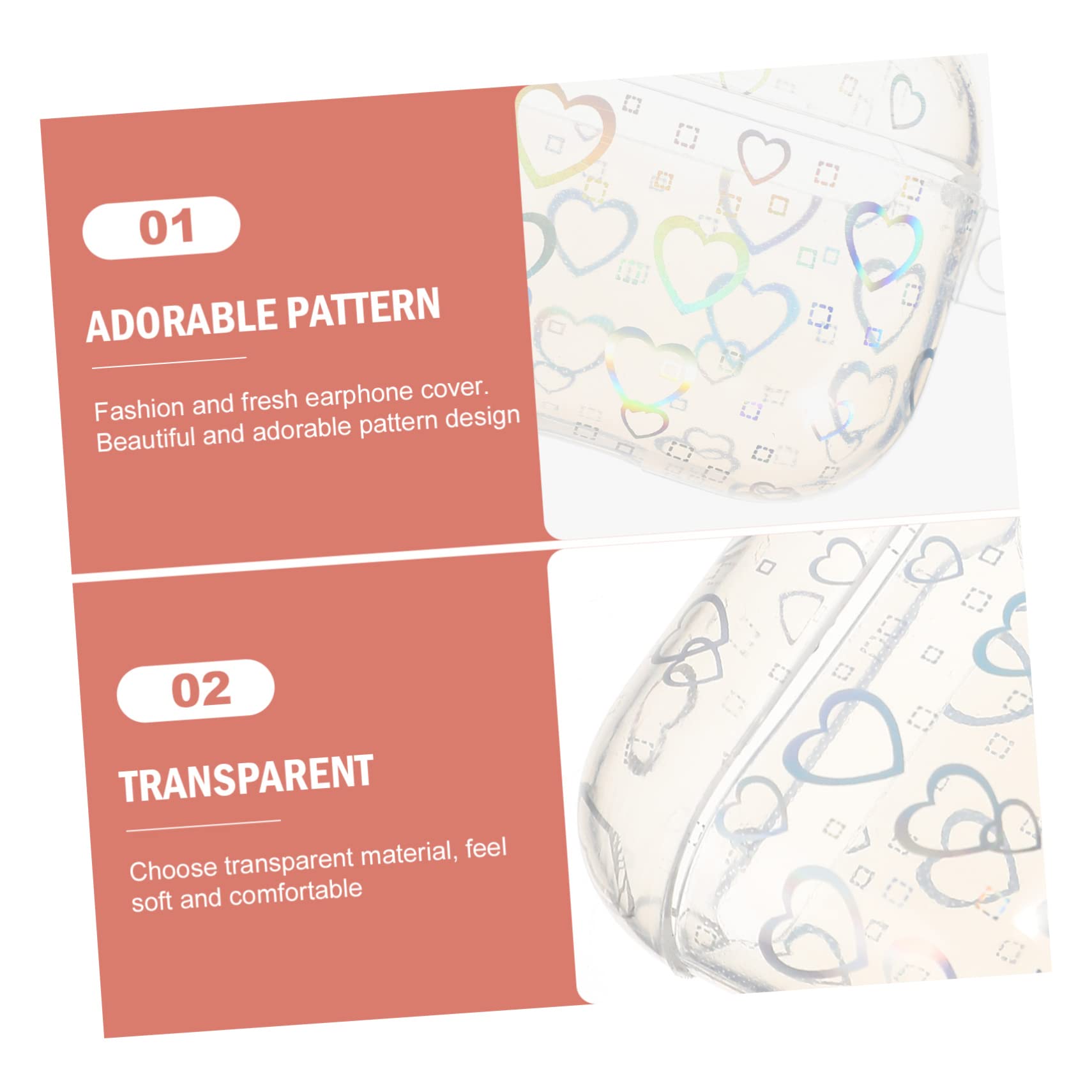 jojofuny 4piezas Funda De Auriculares Resistente y Compatible Actividades Diseño y Estiloso