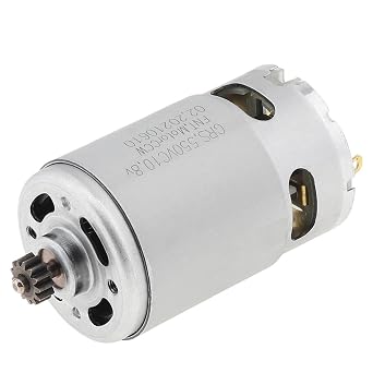 1pc DC Motor 10.8-25V 21500-29000RPM High Speed Micro Motor for Electric Drill/Electric Saw Screwdriver with 13 Teeth GearVoltage-25V