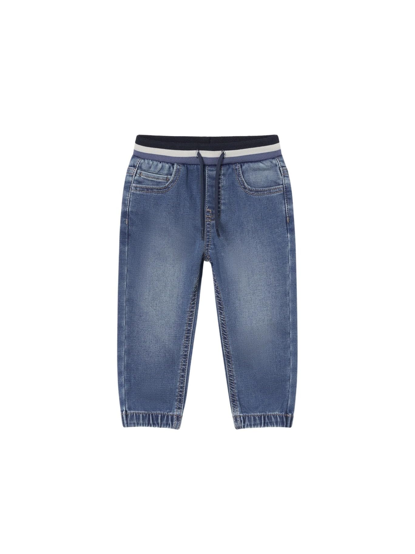 Mayoral Pantalone Soft Denim Jogger Per Bambini E Ragazzi - Nero, Confortevole E Di Qualità - 5