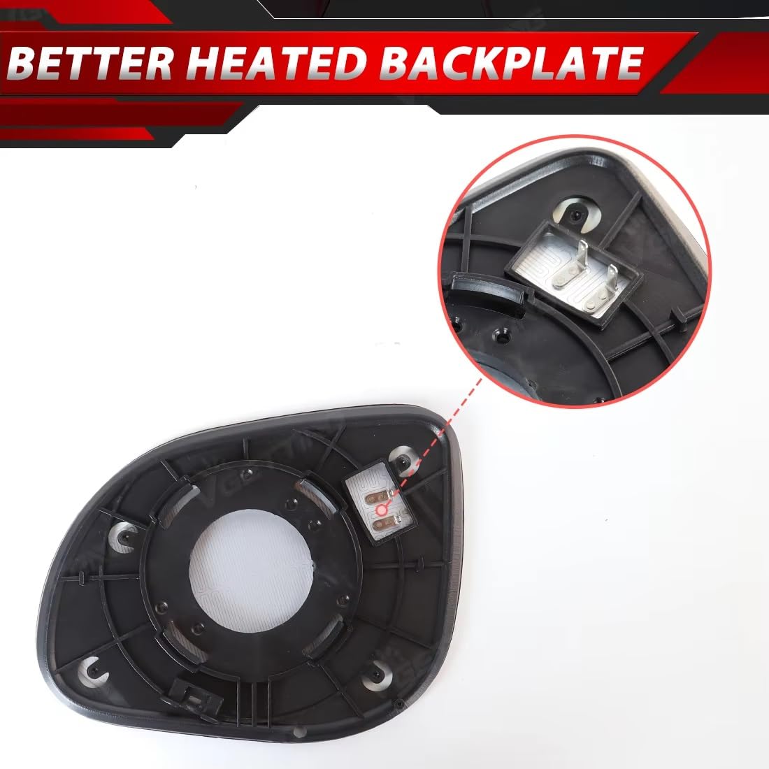 specchietto laterale Per Hyundai Per I20 2008-2013 | 87611-1J000 87621-1J000 Specchietto retrovisore Con Riscaldato Porta Lato Vetro specchio(1 Pair with Heated)
