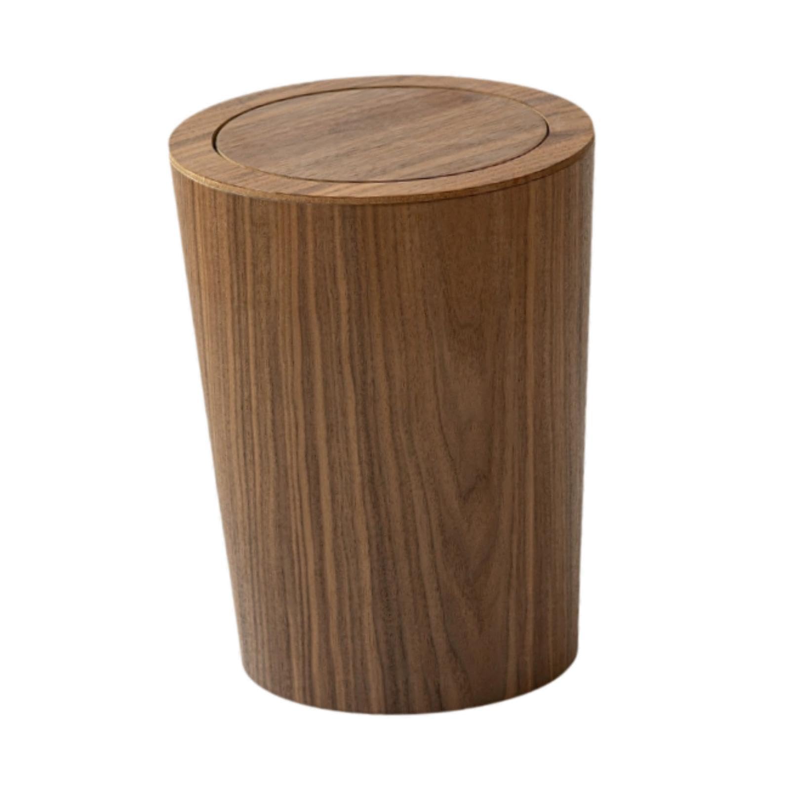 Baoblaze Pattumiera in Legno, pattumiera, bidone della Spazzatura, Cestino della Spazzatura, Cestino della Spazzatura da Cucina, per Bagno, Soggiorno, Cucina, Colore Noce