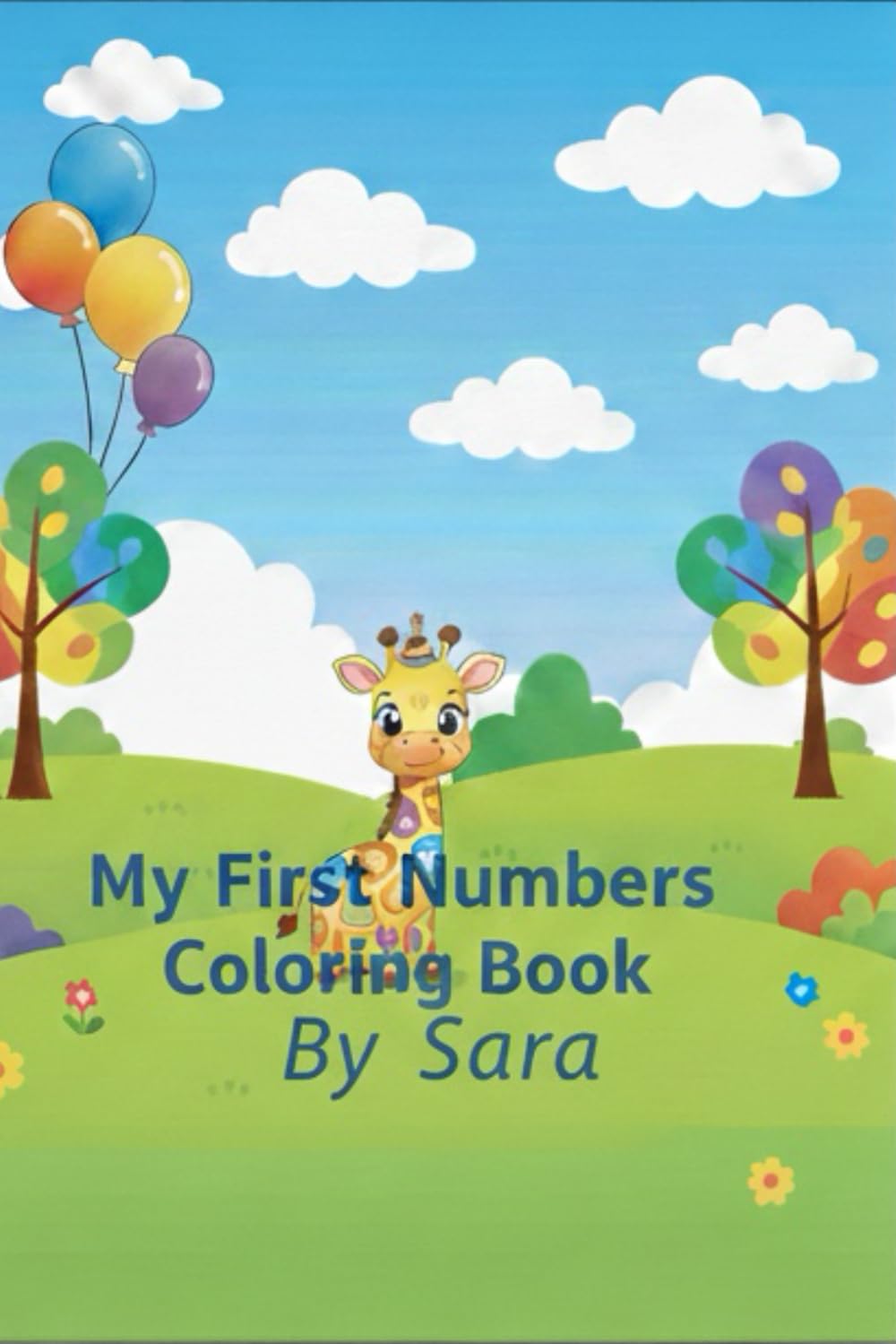 Number Coloring Adventure1to100 (Sara's Creative Learning Series)