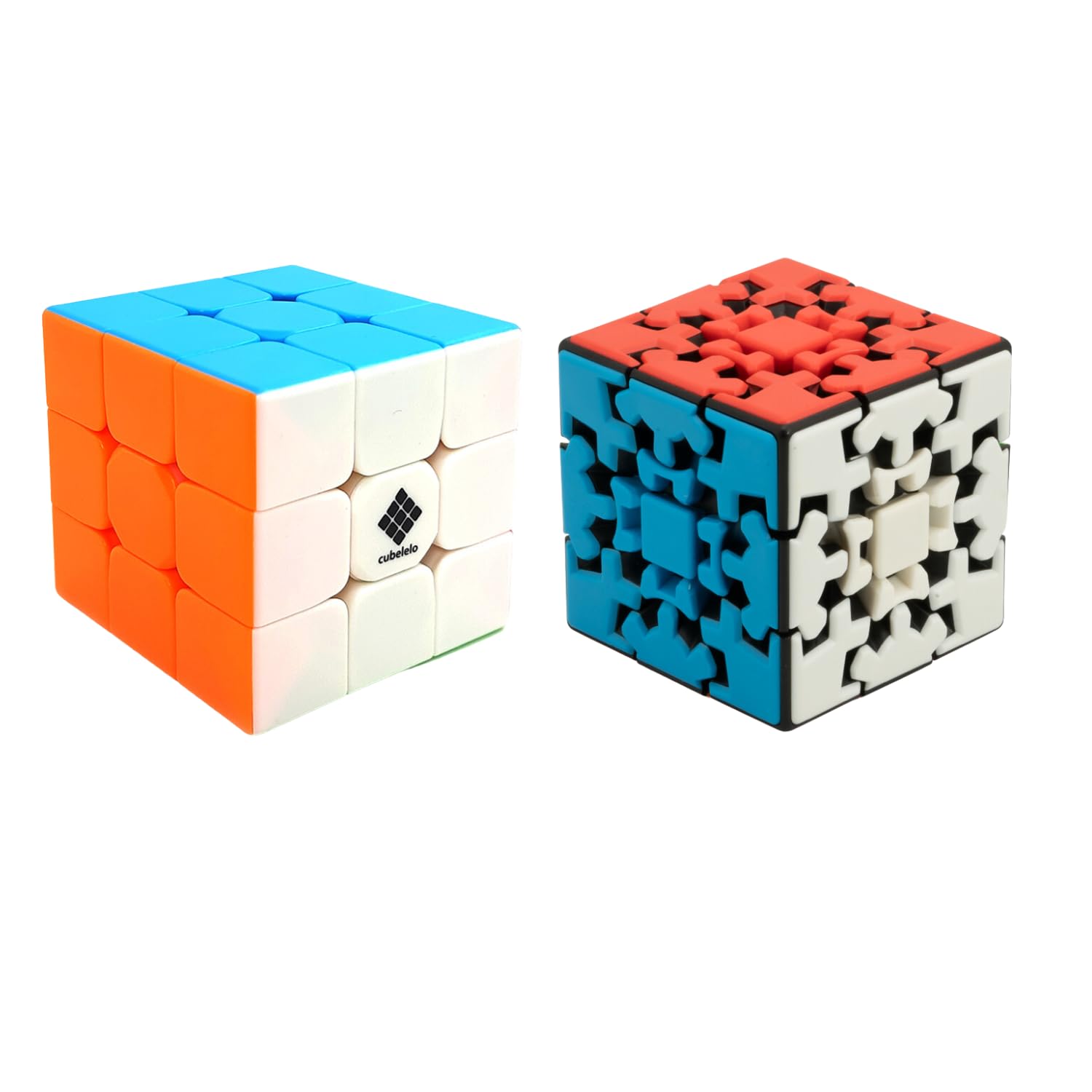Cubelelo Kid Drift 3X3 Stickerless Speed Cube & Drift Gear Gift Box | Premium Cubing Combo For Ultimate Speedcubing Experience | Includes High-Performance Cubes For All Skill Levels