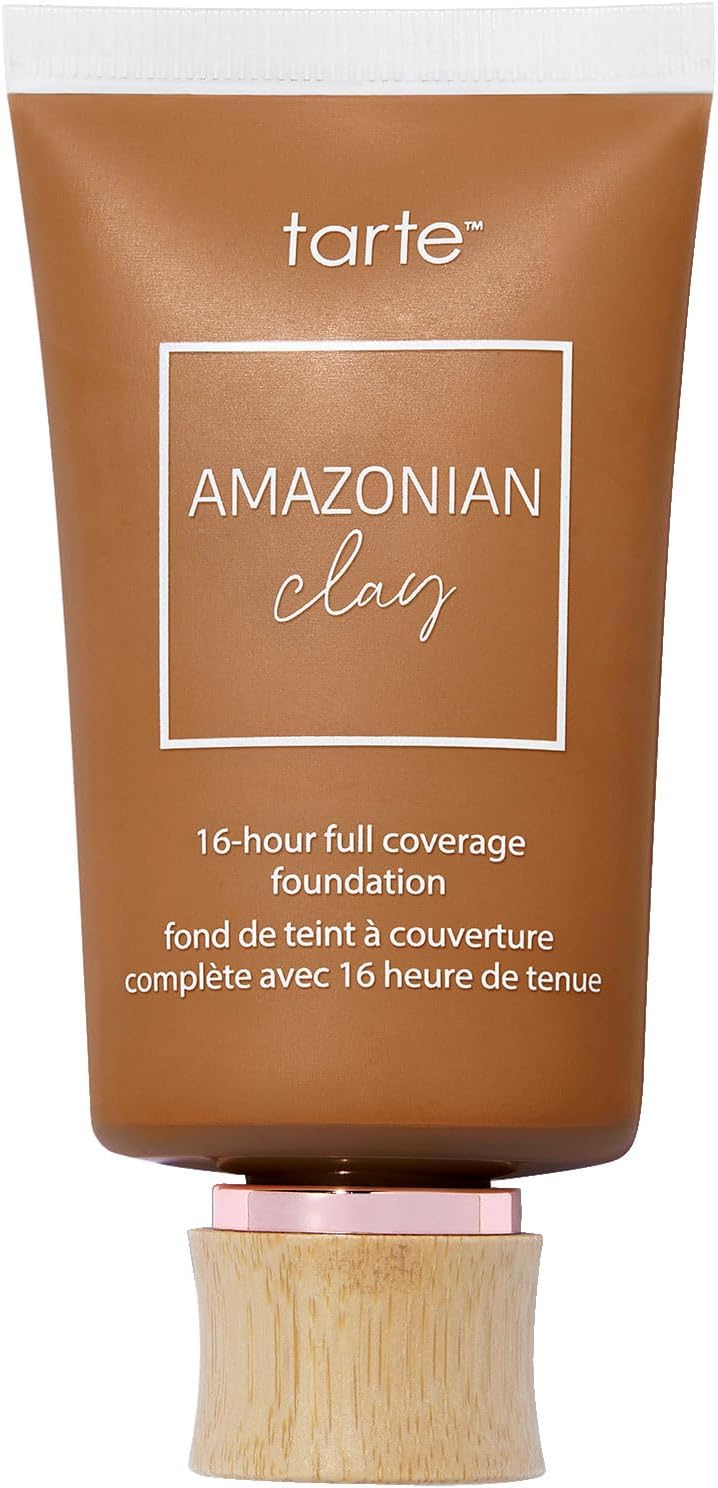 tarte Amazonian clay 16-hour full coverage foundation - 51S deep sand (deep skin with warm, golden undertones) - full size