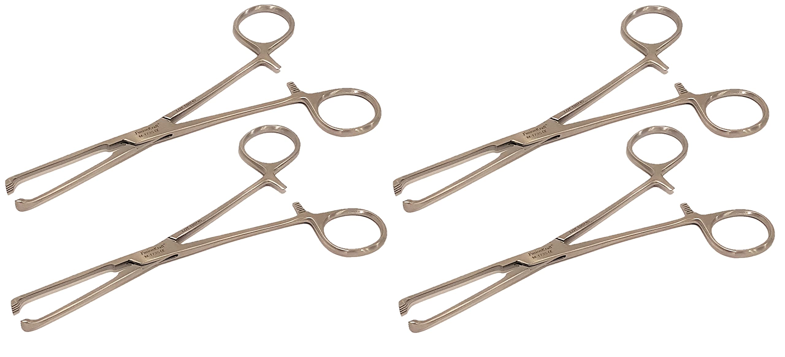 FusionKraft Allis Tissue Holding Forceps, 6" (Pack of 4) (B08R2N1LGQ) Amazon Price History, Amazon Price Tracker