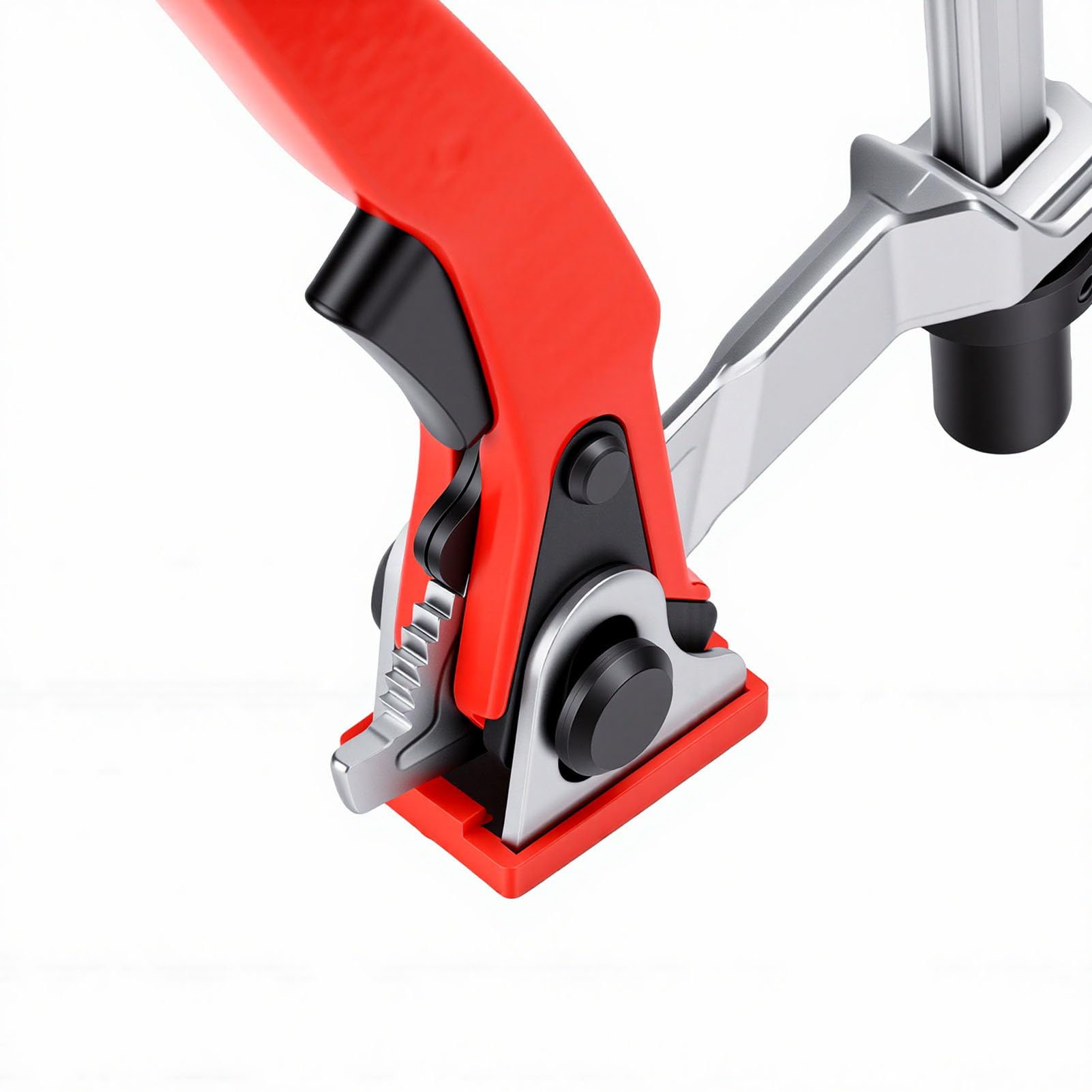 Generic Zacisk Dociskowy Quick Ratchet 20mm z Otworem dla Psa do Obróbki Drewna, Rzeźbienia, Frezowania, Polerowania, Bezpiecznego Mocowania, 2 szt.