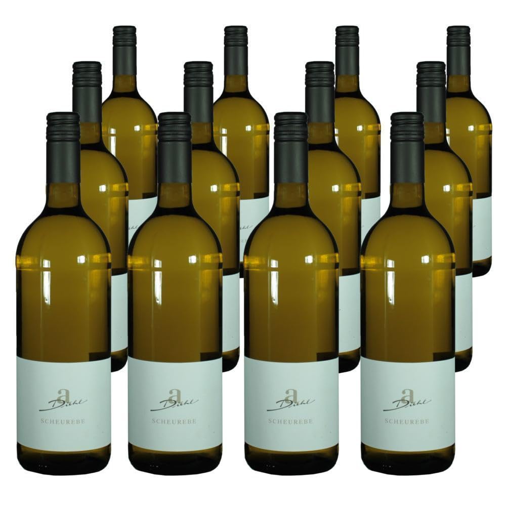 Vorteilspaket (12x1L) Scheurebe QbA (084) süß Weingut Diehl/ErnenWein/Wine