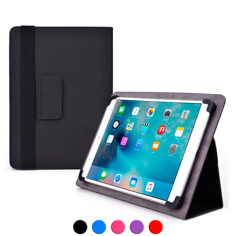 Cooper Infinite Elite [Protective Rugged Shockproof Carrying Case] for Acer Aspire Switch 10| Cover Folio Holder Stand + Free Screen Protector (Black)