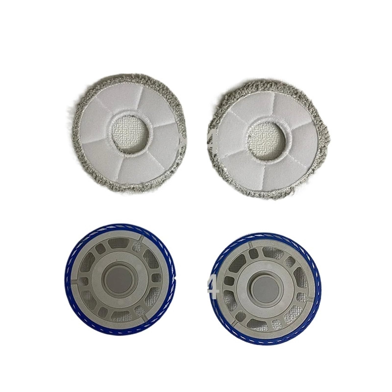 PEJVKCEJ Compatible For Ecovacs， T30S/T30Pro Omni Vacuum Cleaners And The Mop Holder Consumables Of M12 Pro+. Sweeping pad(8pcs)