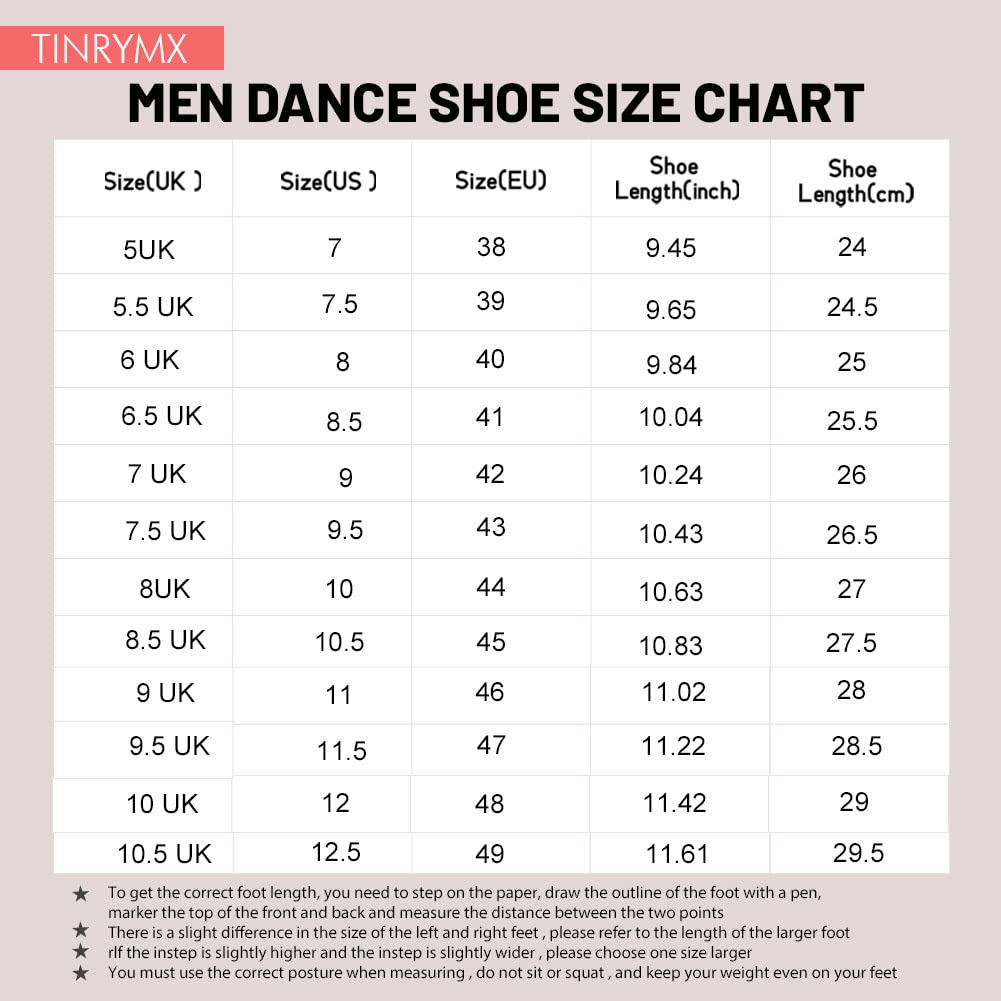 Zapatos de Baile Latino Hombre Moderno de tacón bajo Tango a Salsa práctic de salón Zapatos de Baile,Model-LHD401