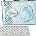 Big Metal Cutting Dies Diamond Background die cuts 5 by 7 Inch for Wedding Card Making DIY Decoration Tools (Big die Suitable for A4 Paper Decor)