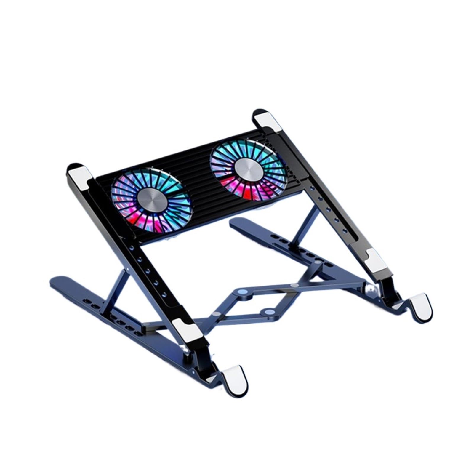 Support PC portable pliable anti surchauffe pour soulager le cou