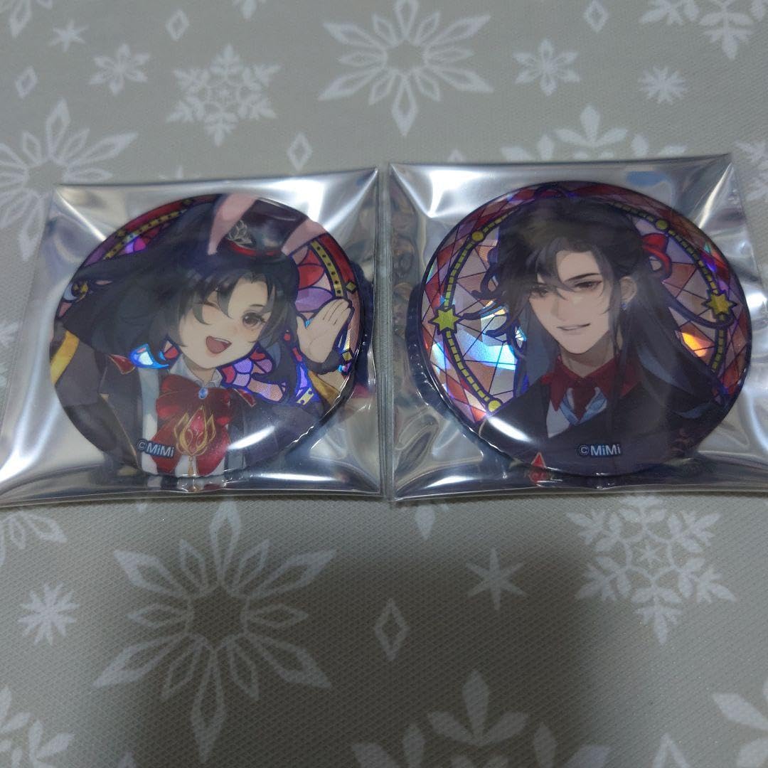 魔道祖師　AGF会場限定　缶バッジ　セット 魔道祖師 AGF 缶バッジセット 30個 魔道祖師 AGF 2024 描き下ろし缶