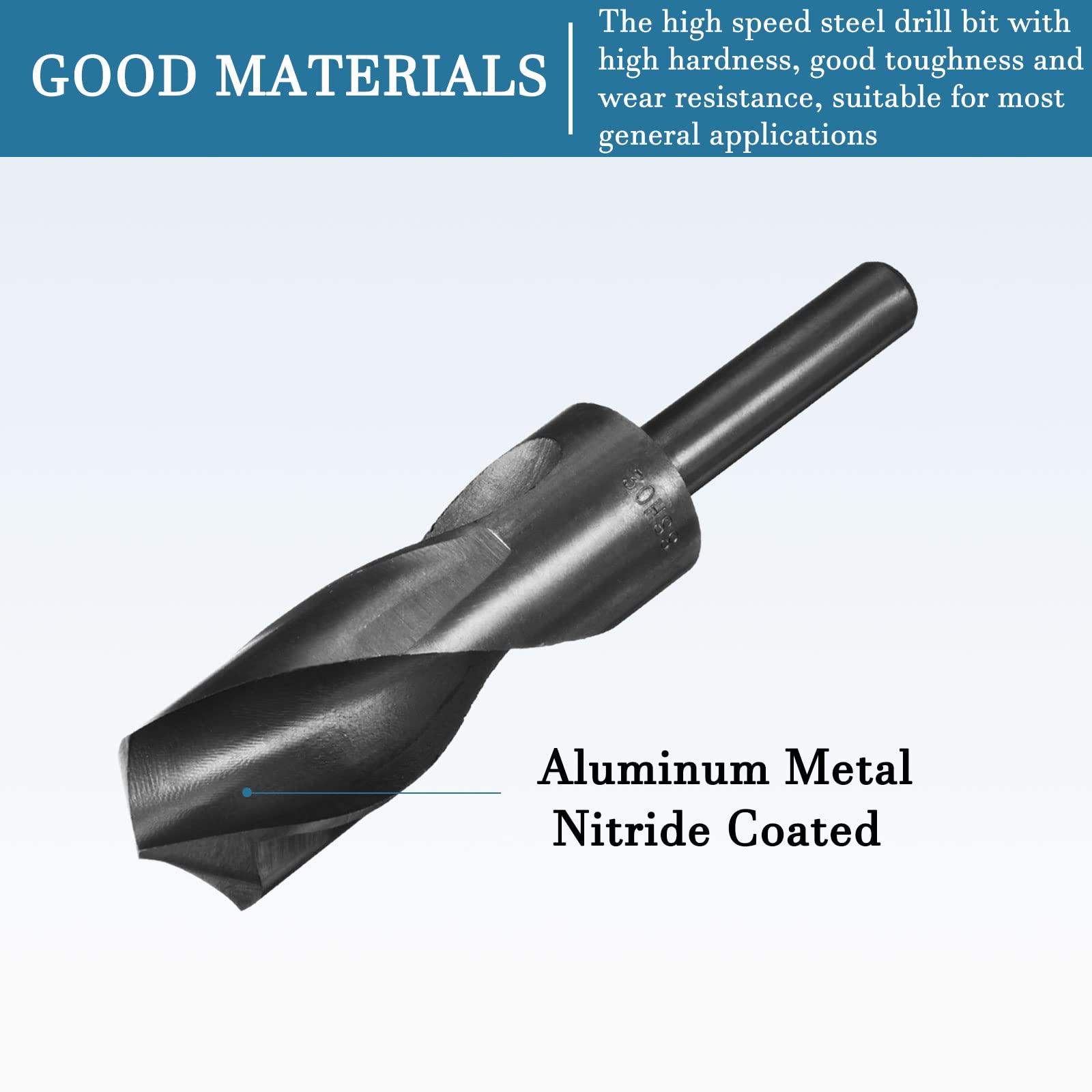 VALYRIANTOOL 9/16" HSS-Bohrer (15,2 Cm) Mit Schwarzoxid-Beschichtung – Für Metall, Holz, Kunststoff