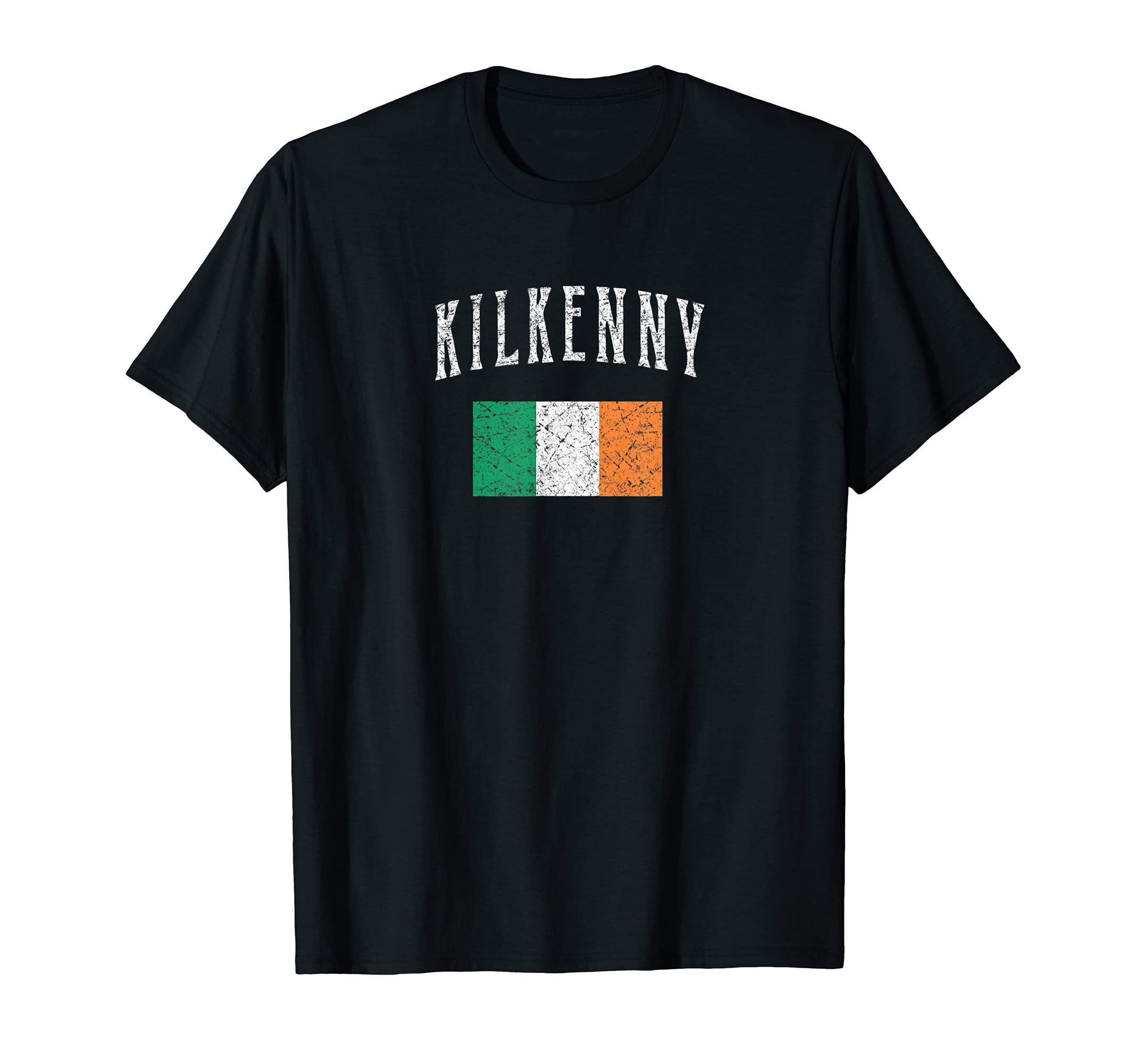 Kilkenny T-Shirt Ireland Flag Distressed Vintage